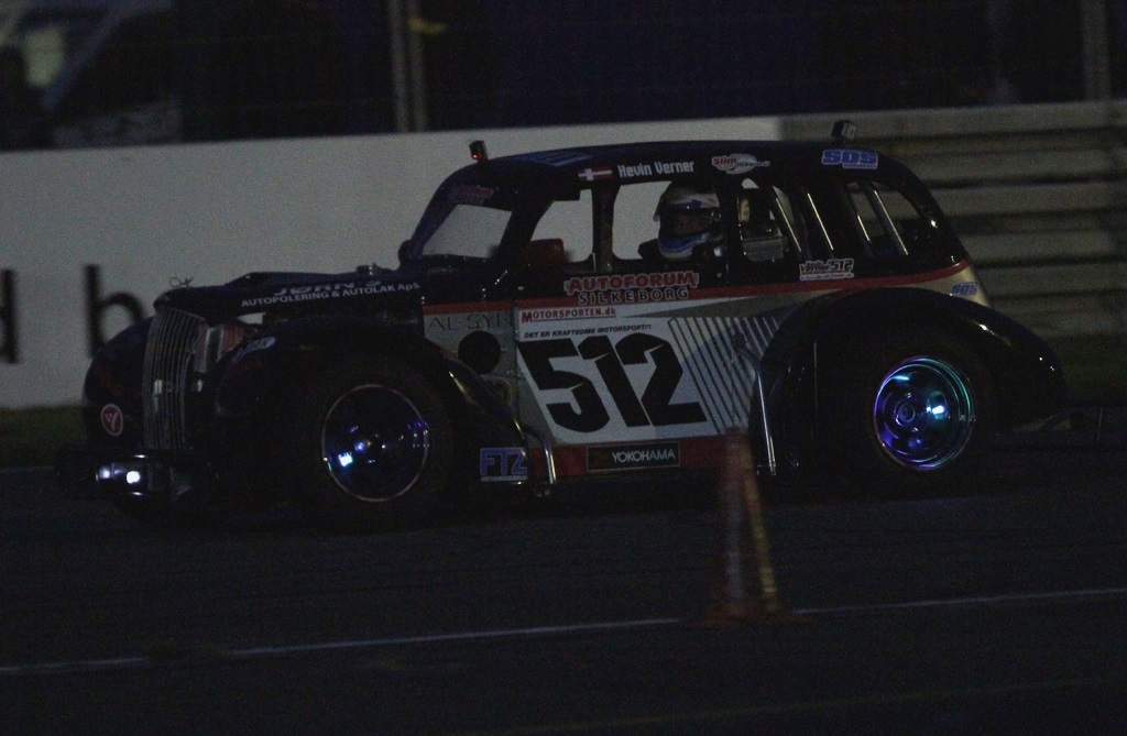 Der var ikke meget lys på bilen sidste år.
(Foto: Motorsporten.dk)